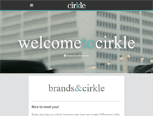 Tablet Screenshot of cirkle.com